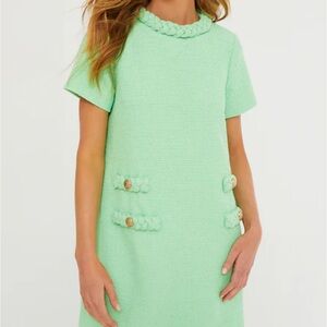 Tuckernuck Tweed Jackie Dress - Palm Beach Green